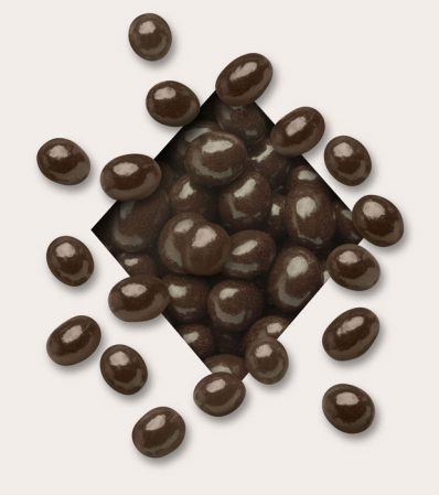 MILK CHOCOLATE COVERED COFFEE BEANS (QUARTER POUND)  $3.75